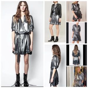 ZADIG & VOLTAIRE Retouch Foil Dress.